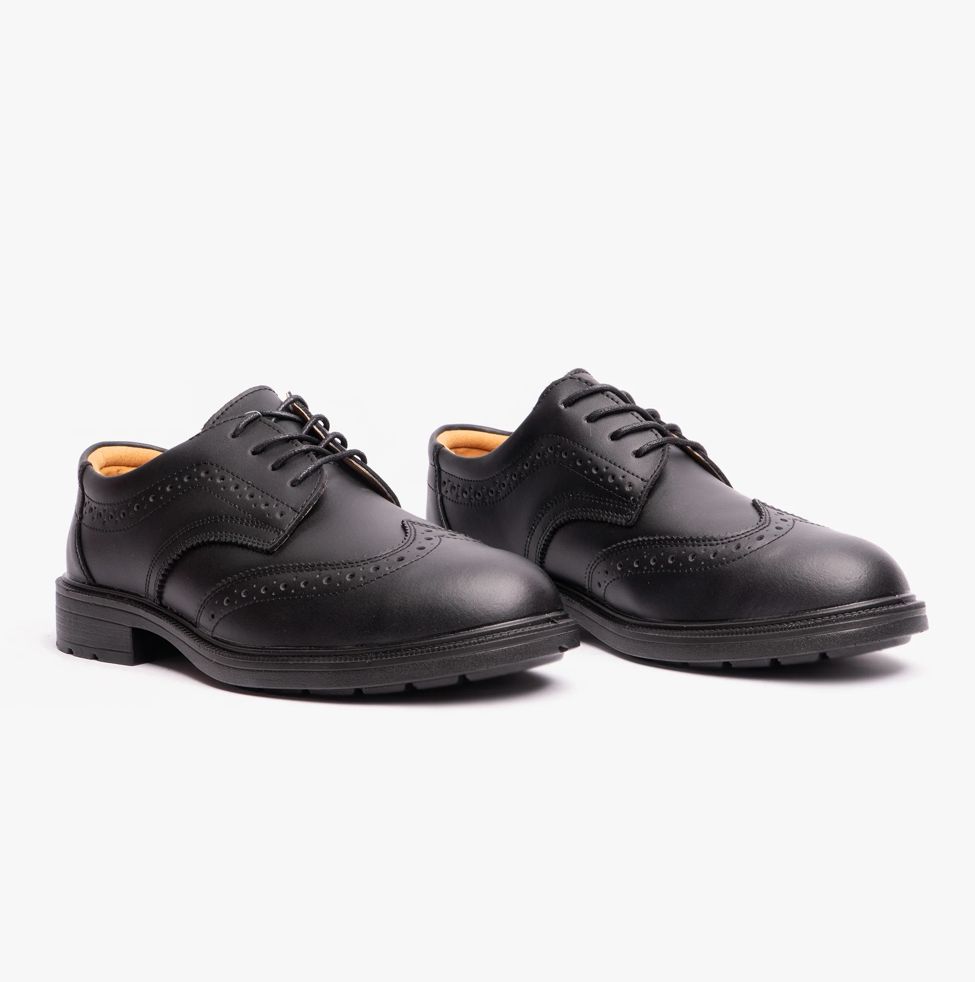 Amblers Safety FS44 Mens Leather Safety Shoes Black - Image 4
